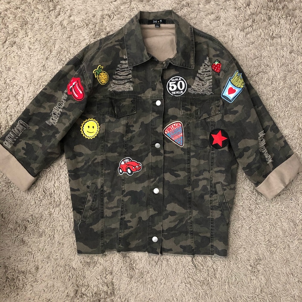 Women’s camo jacket